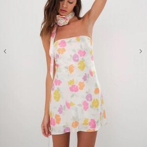 For Love and Lemons Hazel mini dress sz M NWT